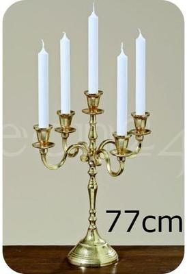 Chandelier 5 flammes Victoria doré 77 cm Chandelier 5 flammes Victoria