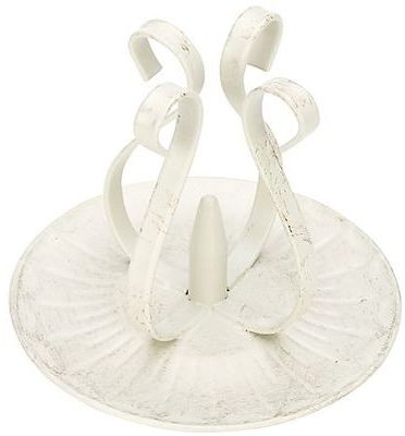 Bougeoir communion blanc doré Bougeoir communion blanc doré