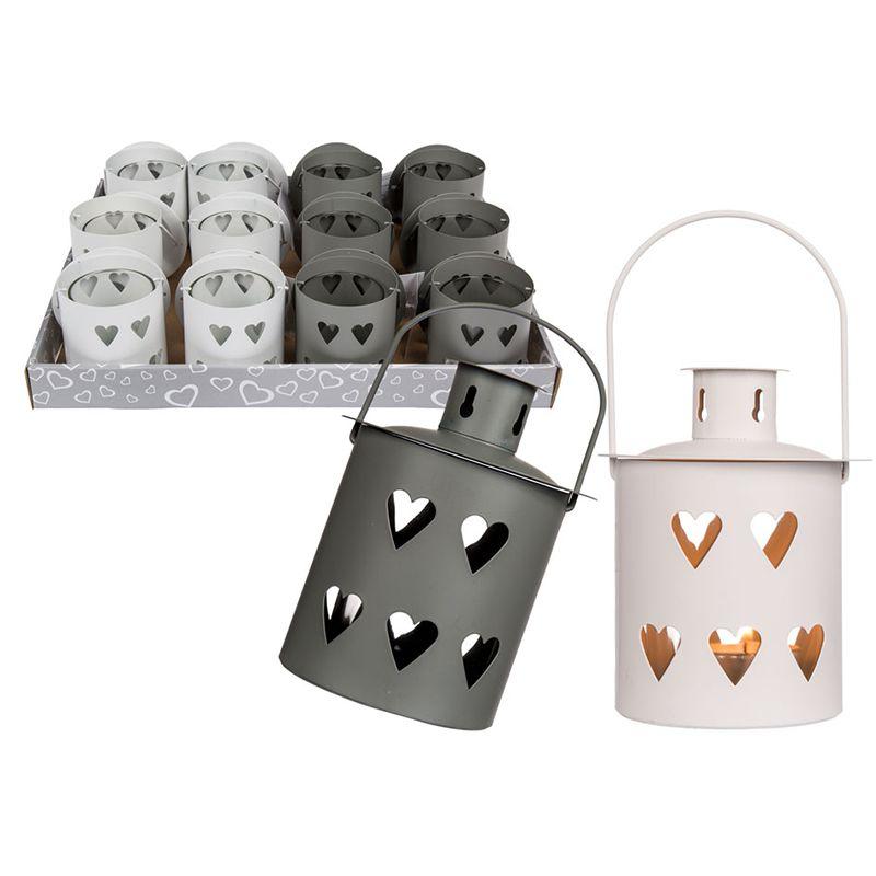 1 LANTERNE M TAL COEUR 12 CM 1 LANTERNE M TAL COEUR 12