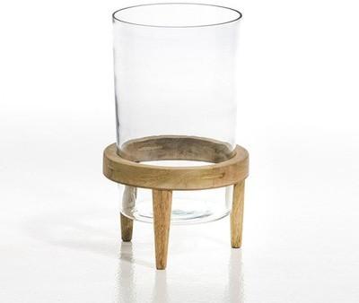 Terrarium Bocage verre et manguier, diamètre 20 cm