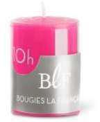 Bougie votive cylindrique 3 8x4 8 cm - Rose Pivoine Bougie votive cylindrique