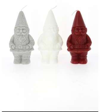 Assortiment bougies Nain de Jardin petit modèle Assortiment bougies Nain de