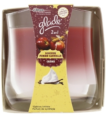 Glade By Brise Bougie 135 Crème & Pommes Cannelle
