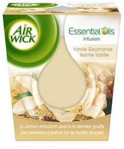 Bougie vanille Air Wick - la bougie de 105g Bougie vanille Air Wick -