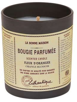 Bougie ronde parfumée à la Fleur d?oranger - 160 g