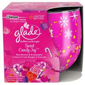 Bougie fruits rouges et grenade Glade - la bougie de Bougie fruits rouges et grenade