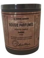 Bougie ronde parfumée à l?Ambre - 160g