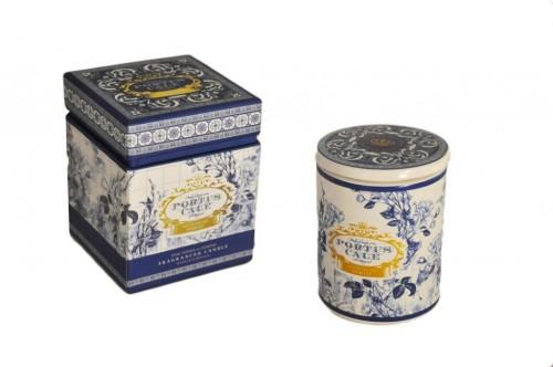 Bougie Parfum Poivre Rose et Jasmin Bleue