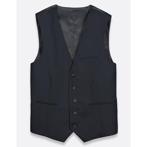 Gilet De Costume Homme Bleu Marine