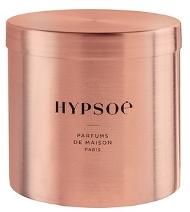 Hypsoe - Grande bougie en Cuivre massif Ambre exqu