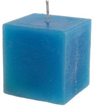 Bougie carrée - Bleu Turquoise