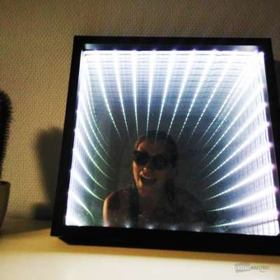 Miroir LED Infini