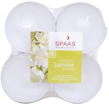 4 bougies chauffe-plat parfum jasmin