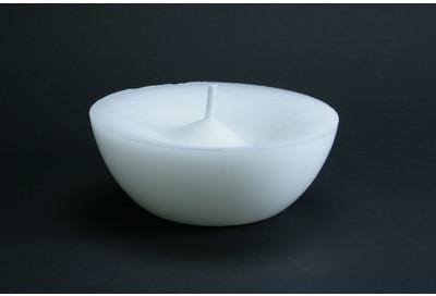 Bougie vasque flottante blanche 19cm - Flottante - Bougie vasque flottante blanche