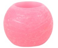 Bougie Boule LED Rose 5cm