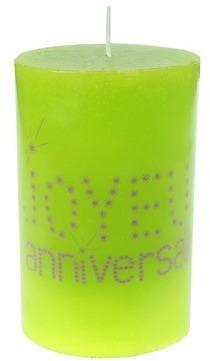 Bougie Joyeux Anniversaire - Vert