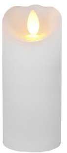 Bougie LED Cire GLOW Flamme vacillante 12 5cm Bougie LED Cire GLOW Flamme