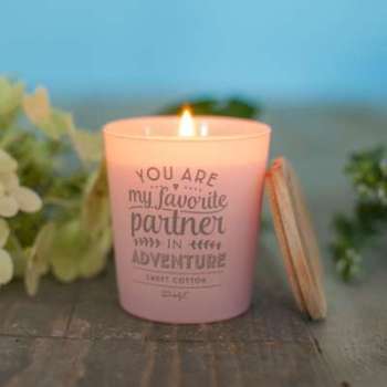 Bougie Romantique - You are my favorite partner in Bougie Romantique - You are