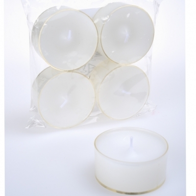 Bougie chauffe-plat transparentes grand modèle 57