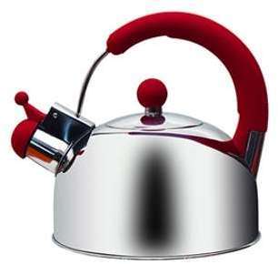 Bouilloire en inox avec sifflet 2,5 L