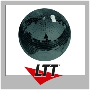 Mirror ball 75cm black