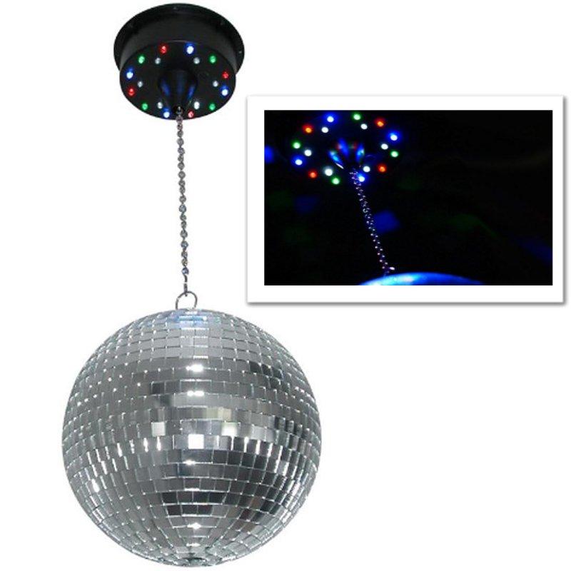 Discoball Support boule à facettes avec moteur et