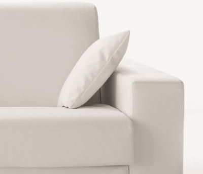 Lot de 2 coussins cuir,