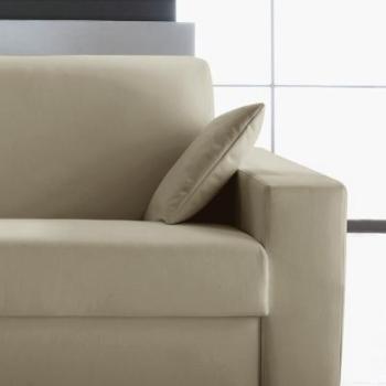 Lot de 2 coussins cuir,