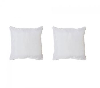 Pack 2 Intérieurs de Coussin 40x40 Blanc - Douceur
