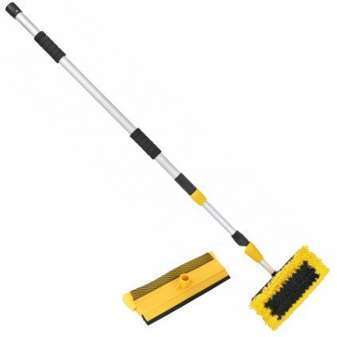 Balai brosse de lavage télescopique voiture 3m OSE Balai brosse de lavage télescopique