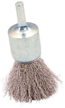 Brosse pinceau fil acier ondulé LEMAN 320.025V
