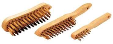 Lot de 3 brosses violon bougie LEMAN 710.03