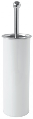Porte balai métal Blanc moderne Blanc PLANETE BAIN Porte balai métal Blanc moderne