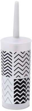 Brosse WC Black and White Blanc Brosse WC Black and White