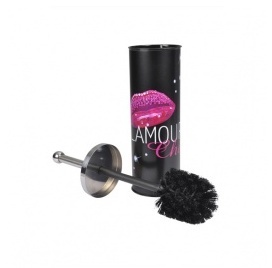 Brosse WC Glam Chic Noir