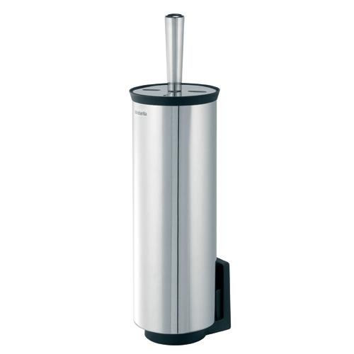 Brosse de toilette avec support Brabantia mat