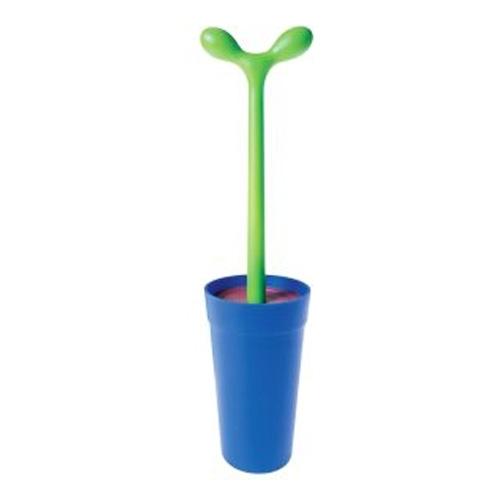 Balayette pour toilette avec support Alessi Merdol