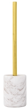 Brosse de toilettes avec support Marbre Bloomingvi