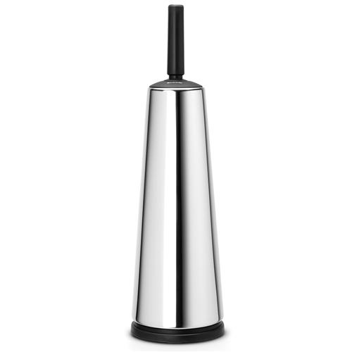 Porte-goupillon Brabantia avec brosse, acier poli