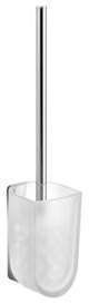 Keuco Elegance Porte-brosse WC avec couvercle en véritable Keuco Elegance Porte-brosse