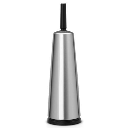 Brosse de toilette avec support Brabantia mat