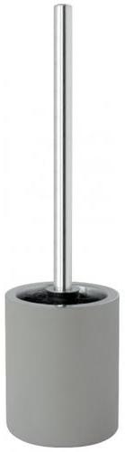 Porte-balai avec brosse Taupe mat Taupe PLANETE BAIN Porte-balai avec brosse Taupe