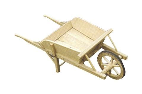 Brouette bois dur artisanale vg 145 x 60 x 55 - Sé