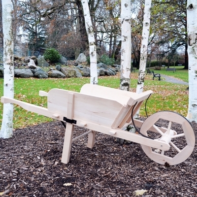 Brouette de jardin en bois Grand Modèle Luxy-Lévig