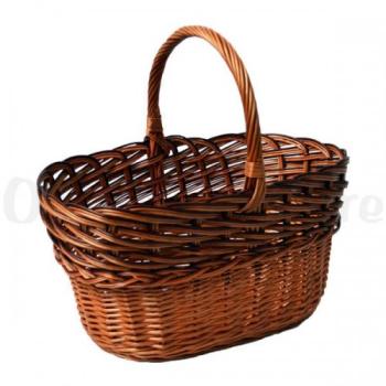 Panier à provisions en osier