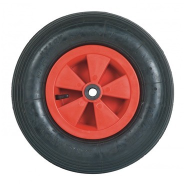 Roue gonflable pour brouette 400mm avec roulements