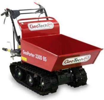 Brouette à moteur GeoTech GeoPorter 330D BS benne dumper Brouette à moteur GeoTech