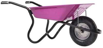 Brouette Bibox Plus 90L renforcée Fuchsia Haemmerl