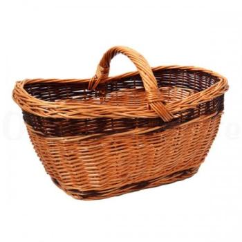 Panier de récoltes en osier