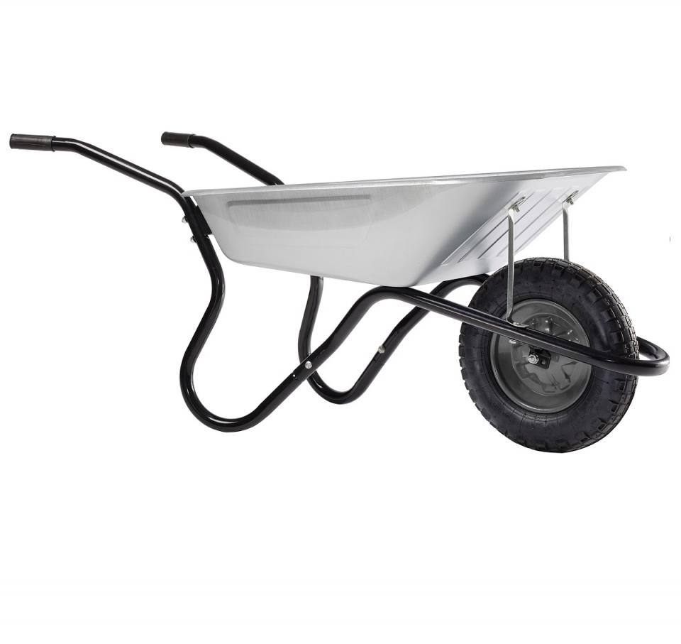 Brouette BiBox One Galva Roue Gonflée Brouette BiBox One Galva Roue